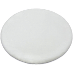 TAPIS BUNNY CERCLE BLANC IMITATION DE FOURRURE DE LAPIN WHITE CERCLE 100 CM