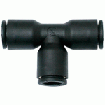 TÉ ÉGAL 3104 - DIAMÈTRE 6 MM - LONGUEUR 35 MM - TUBE/TUBE PARKER LEGRIS