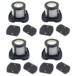 TLILY - PAQUET DE 4 FILTRES HEPA ANTI-POUSSIÈRE POUR 1614212 1614203 1614204 2390 2389 2390A ACCESSOIRES POUR ASPIRATEUR