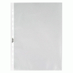 POCHETTES PERFORÉES BRUNEAU A4 POLYPROPYLÈNE GRAINÉ 9/100E - BOÎTE DE 100