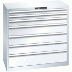 ARMOIRE BLANC PUR 1023X572X1000 AVEC 7 TIR. 75KG - LISTA