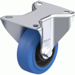 BLICKLE - ROULETTE FIXE Ø 80MM BANDAGE CAOUTCHOUC NR 140KG - B-POEV 80R-SB