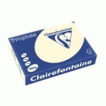 COUVERTURES CARTON CLAIREFONTAINE TROPHÉE IVOIRE - PAQUET DE 250