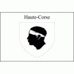 DRAPEAU HAUTE CORSE : DIMENSIONS - 100 X 150 CM