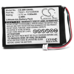 LI-ION BATTERIE 1100MAH (3.7V) POUR SYSTÈME DE NAVIGATION GPS MAGELLAN ROADMATE 1200 (3 FILS), 1210 (3 FILS) - VHBW