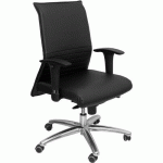 CHAISE ALBACETE EN SIMILICUIR - NOIR