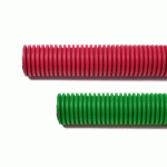 GAINE TPC - DIAMÈTRE 40 MM - COURONNE 50 M - VERT PM PLASTIC MATERIALS