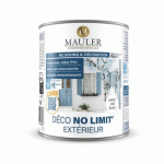 PEINTURE FER ET MÉTAUX ANTIROUILLE BLANC - DECO NO LIMIT EXTÉRIEUR - 10 L MAULER