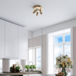 BY RYDÉNS CORRECT SPOT POUR PLAFOND X3 DORÉ MAT