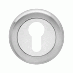 PAIRE DE ROSACES DE SÉCURITÉ RONDES ESR 335 - INOX - DIAMÈTRE 52 MM KARCHER DESIGN