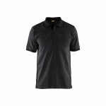 POLO DE TRAVAIL BICOLORE À MANCHES COURTES 3389 - NOIR ET GRIS FONCÉ - M BLAKLADER