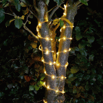 SMART GARDEN TUBE LUMINEUX SOLAIRE LED ROPE, À 100 LAMPES