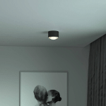 TOP LIGHT PUK! 120 ONE SPOT LED LENTILLE MATE, NOIR