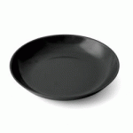 ASSIETTE CREUSE 20,5 CM CLASSIQUE MELAMINE NOIRE