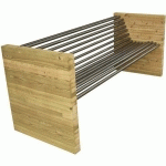 BANC BUILD LAMELLÉ COLLÉ NATUREL