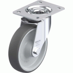 BLICKLE - ROULETTE PIVOTANTE Ø 160MM BANDAGE POLYURÉTHANE TPU 300KG - LE-PATH 160R