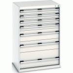 BOTT 1 ARMOIRE À TIROIRS SL-8612-7.2 AVEC 7 TIROIRS POUR CHARGE LOURDE - BOTT