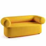 CANAPÉ CADEO - 2 PLACES JAUNE