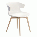 CHAISE KOVE COQUE BLANCHE