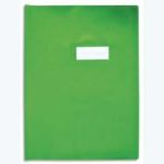 ELBA PROTÈGE-CAHIER EN PVC OPAQUE GRAIN AGNEAU 20/100È FORMAT 21X29,7CM VERT