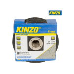 KINZO - STONE FLEX DISK SET OF 8 PIECES GRINDER DISCS DIAM. 125 MM