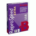 LOT DE 5 - PAPIER A4 BLANC 80 G BRUNEAU REPROSPEED EXTRA - RAMETTE DE 500 FEUILLES