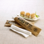 RINCE-DOIGTS FLUSHABLE 'ROLL-IT' AU THÉ VERT (VENDU PAR 100)