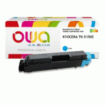 TONER REMANUFACTURÉ OWA - STANDARD - CYAN - POUR KYOCERA TK-5150C