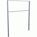 ARCEAU APPUI POUR VÉLOS AVEC BARRE TRANSVERSALE - 1000MM - SCHAKE