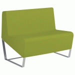 BANQUETTE 2 PLACES FACETT PVC URBAN ABSINTHE