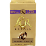 CAFE ABSOLU MOULU 100% ARABICA - INTENSITE 7 - PAQUET DE 250 G - LOT DE 2 PAQUETS