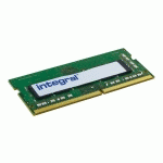 INTEGRAL - DDR4 - MODULE - 8 GO - SO DIMM 260 BROCHES - 2666 MHZ / PC4-21300 - MÉMOIRE SANS TAMPON