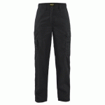 PANTALON DE TRAVAIL SERVICES FEMME NOIR TAILLE 48C - BLAKLADER