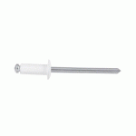 RIVET AVEUGLE ALX TRS TÊTE RONDE 4,8 X 10 MM STANDARD BLANC 50 PIÈCES DEGOMETAL