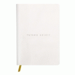 CARNET BROCHURE COUSUE FLYING SPIRIT WHITE A5 180 PAGES DOT COUVERTURE - BLANC - LOT DE 3