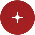 DISQUE FIBRE QUANTUM Ø180X22MM GRAIN 60 - NORTON