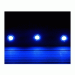 KIT SPOTS LED RGB MULTICOLORE ENCASTRABLES RONDS EXTRA PLATS SP-R07 RGB - MULTICOLORE - 36 SPOTS LED - CONTRÔLEUR WIFI - RGB - MULTICOLORE