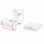 PACK STARTER - TÊTES THERMOSTATIQUES INTELLIGENTES - NETATMO NVP-PRO LEGRAND