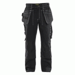 PANTALON DE TRAVAIL ARTISAN NOIR TAILLE 50 - BLAKLADER