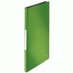 PROTÈGE-DOCUMENTS SOLID, A4, PP, 20 POCHETTES, VERT - LOT DE 4