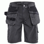 SHORT ARTISAN ÉTÉ GRIS FONCÉ/NOIR TAILLE 52 - BLAKLADER