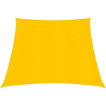 VIDAXL - VOILE D'OMBRAGE 160 G/M JAUNE 3/4X2 M PEHD