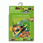 BOÎTE DE 80 GOMMETTES LES MACHINES AGRICOLES