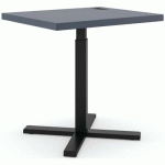 BUREAU PREMIUM RÉGLABLE ELEMENTS SOLID 800 - BLEU - NOIR - ACTIFORCE