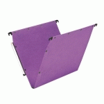 LOT DE 25 - DOSSIER SUSPENDU POUR ARMOIRES KRAFT ULTIMATE AZV ELBA FOND 15 MM LILAS