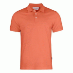 JAMES HARVEST SUNSET POLO PIQUE SLIM FIT HOMMES VINTAGE ORANGE - TAILLE XXL