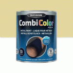 PEINTURE ANTIROUILLE 2 EN 1 COMBICOLOR AQUA IVOIRE CLAIR 0,75L RUST-OLEUM