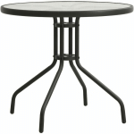 TABLE DE BISTRO ANTHRACITE Ø80X71 CM ACIER