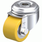 BLICKLE - ROULETTE PIVOTANTE Ø 50MM BANDAGE POLYURÉTHANE PU 150KG - LKRA-VSTH 50K