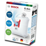 LOT DE 4 SACS TYPE G ALL, AIRFRESH SPÉCIAL ANIMAUX DOMESTIQUES POUR ASPIRATEUR BOSCH B/S/H 17003048